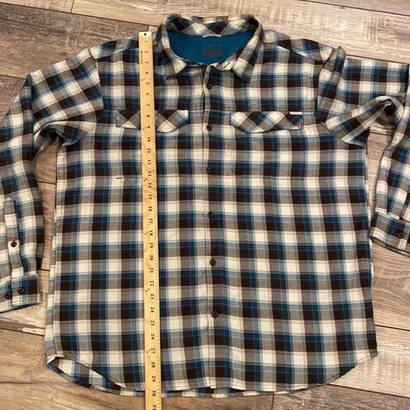 COLUMBIA Silver Ridge Plaid Button Down Shirt XXL - Picture 4 of 7